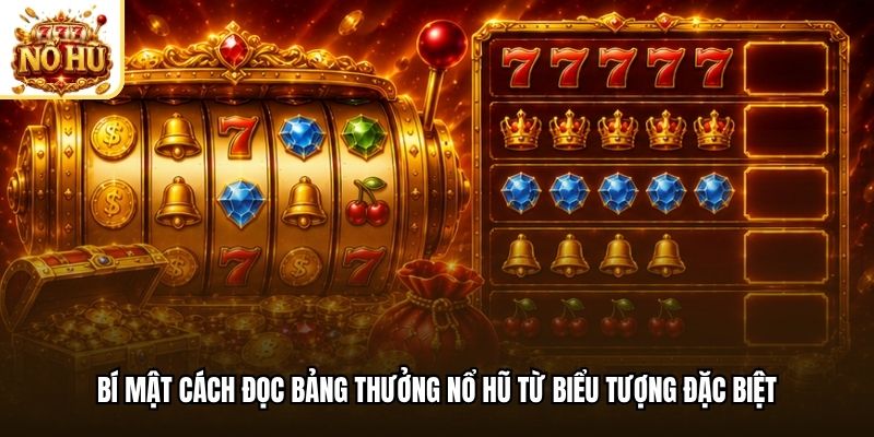 Bí mật cách đọc bảng thưởng nổ hũ từ biểu tượng đặc biệt
