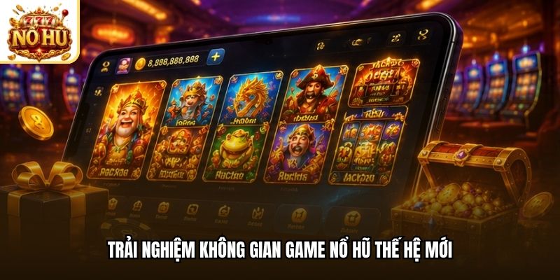 Trải nghiệm không gian game nổ hũ thế hệ mới